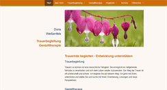 Desktop Screenshot of doris-weissenfels.de