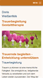 Mobile Screenshot of doris-weissenfels.de