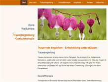 Tablet Screenshot of doris-weissenfels.de
